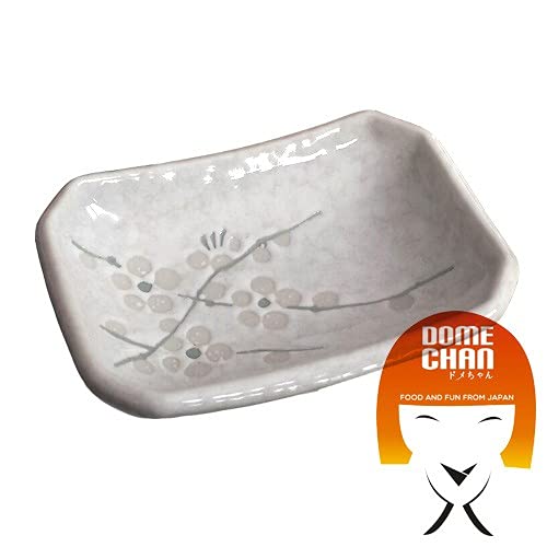 Schale für Soja-Sauce, weiß, 9 x 6,5 cm Schale für Soja-Sauce, weiß, 9 x 6,5 cm von Domechan