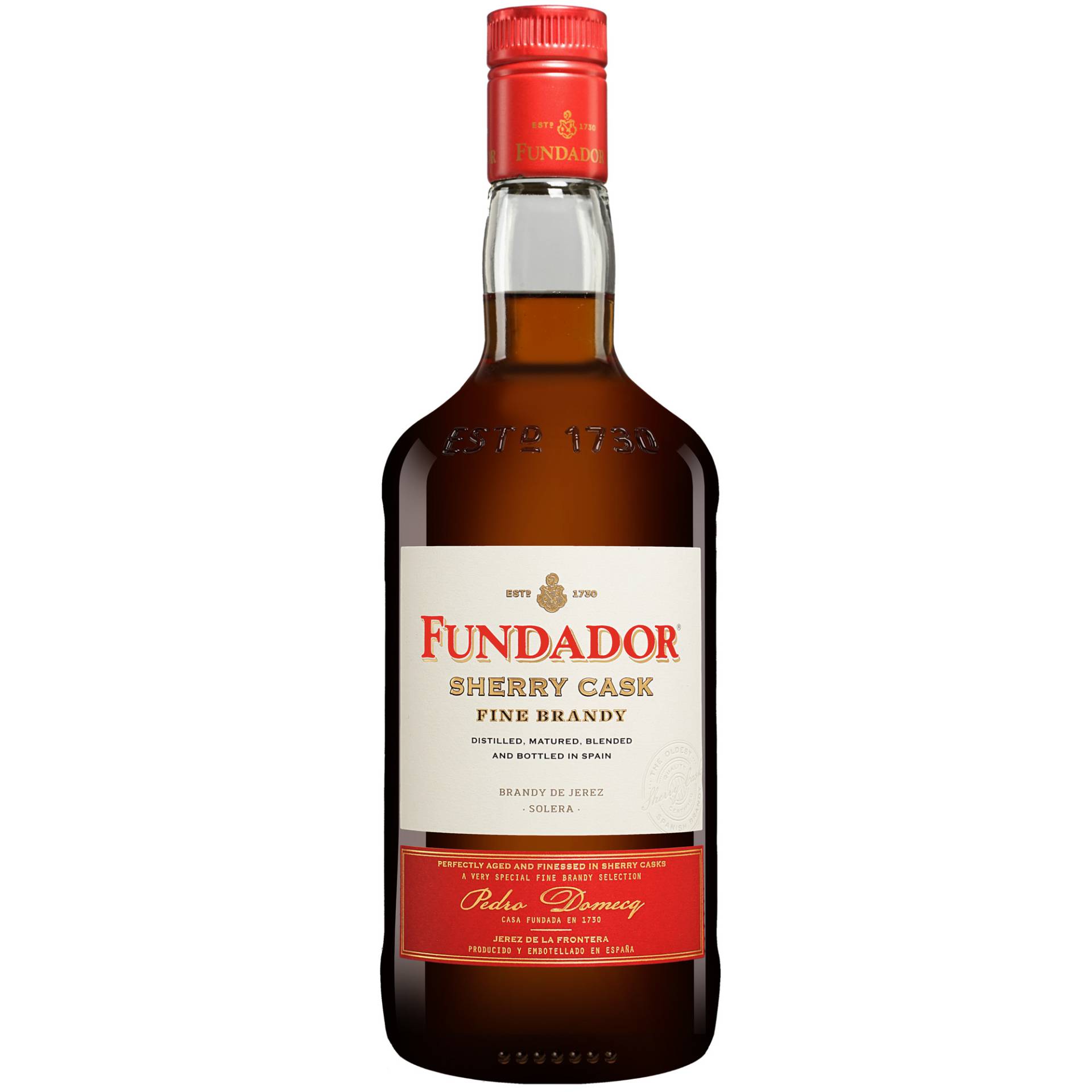 Brandy Domecq »Fundador« - 1,0 L. 1L 36% Vol. Brandy aus Spanien Brandy Domecq »Fundador« - 1,0 L. 1L 36% Vol. Brandy aus Spanien von Domecq