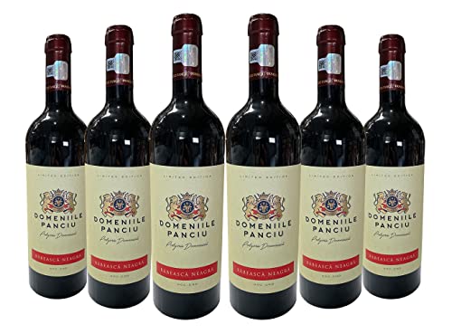 Domeniile Panciu | Babeasca Neagra - Rumänischer Rotwein trocken | Weinpaket (6 x 0.75 L) D.O.C. – C.M.D. von Domeniile Panciu
