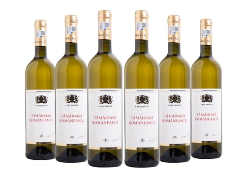 Domeniile Panciu | Casa Panciu - Tamaioasa Romaneasca - Rumänischer Weißwein lieblich | Weinpaket (6 x 0.75 L) D.O.C. – C.M.D. von Domeniile Panciu
