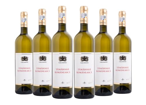 Domeniile Panciu | Casa Panciu - Tamaioasa Romaneasca - Rumänischer Weißwein lieblich | Weinpaket (6 x 0.75 L) D.O.C. – C.M.D. von Domeniile Panciu