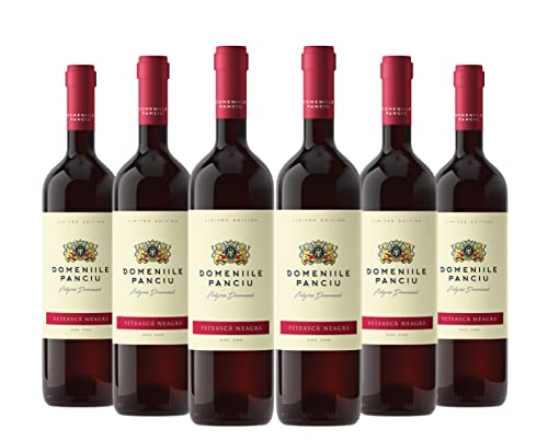 Domeniile Panciu | Feteasca Neagra - Rumänischer Rotwein trocken | Weinpaket (6 x 0.75 L) D.O.C. – C.M.D. von Domeniile Panciu