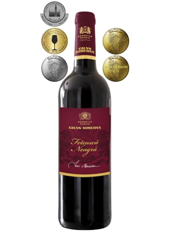 Domeniile Panciu | Gran Riserva Feteasca Neagra - Rumänischer Rotwein trocken | 0,75 L D.O.C. – C.M.D. von Domeniile Panciu