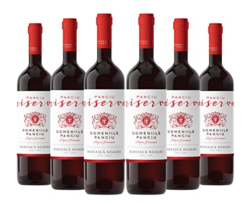 Domeniile Panciu | Panciu Riserva - Babeasca Neagra - Rumänischer Rotwein trocken | Weinpaket (6 x 0.75 L) D.O.C. – C.M.D. | Jahrgang 2020 von Domeniile Panciu