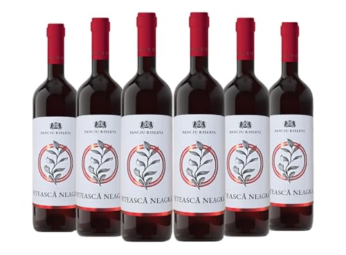 Domeniile Panciu | Panciu Riserva - Feteasca Neagra - Rumänischer Rotwein trocken | Weinpaket (6 x 0.75 L) D.O.C. – C.M.D. von Domeniile Panciu