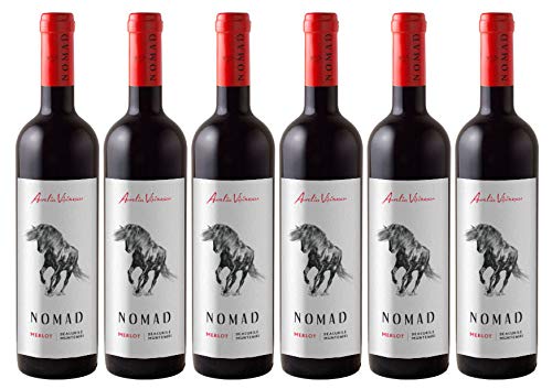 Domeniile Sahateni | NOMAD Merlot – Rotwein trocken aus Rumänien | Weinpaket 6 x 0.75 L DOC-CT von Domeniile Sahateni