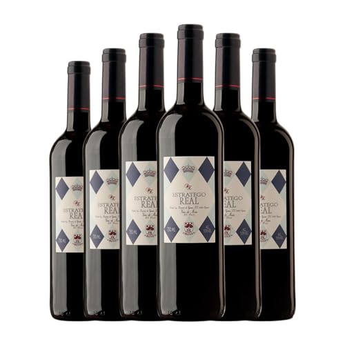 Dominio de Eguren Estratego Real Negre Tempranillo 75 cl (Schachtel mit 6 Flaschen von 75 cl) von Dominio de Eguren