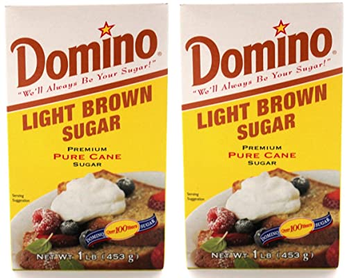Domino Light Brown Sugar 1 Lb 2 Pack von Domino