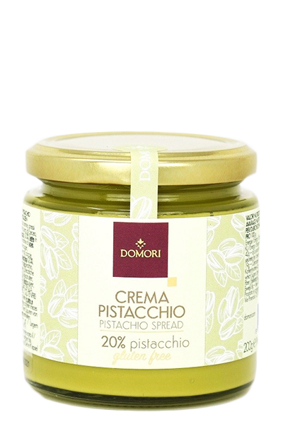 Creme aus weißer Schokolade und Pistazien Creme aus weißer Schokolade und Pistazien von Domori