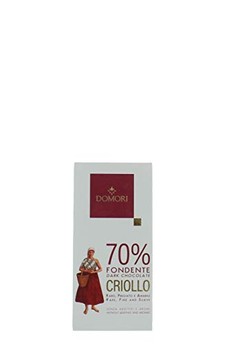 Domori 70% Fondente Dark Ciocolate Criollo 50 G von Domori