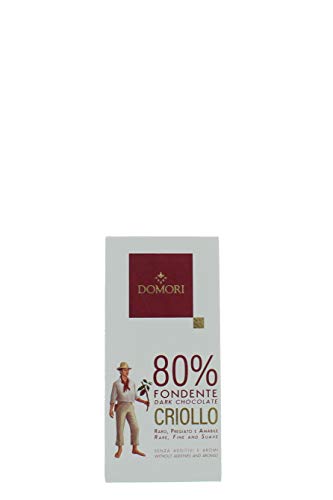 Domori 80% Fondente Dark Chocolate Criollo Gr 50 Domori 80% Fondente Dark Chocolate Criollo Gr 50 von Domori