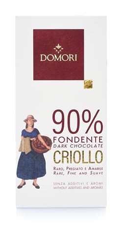 Domori 90% Fondente Dark Chocolate Criollo Gr 50 von Domori
