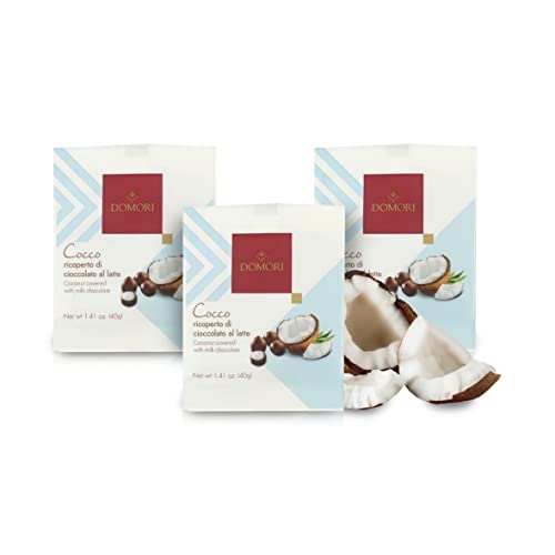 Domori Drangees Al Cocco Ricoperto Di Cioccolato Al Latte Gr 40 von Domori