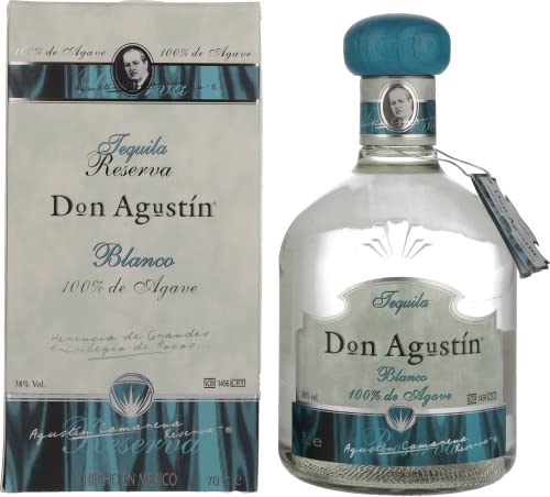 Don Agustin Blanco Agave mit Geschenkverpackung Tequila (1 x 0.7 l) von Don Agustin