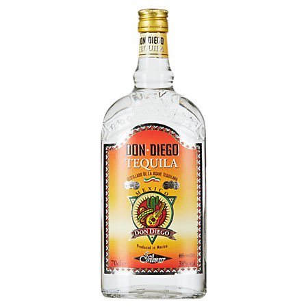 Don Diego Tequila Silver 38 % Vol. klar & mild 0,7 l von Don Diego