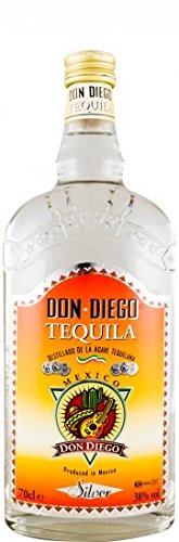 Don Diego Tequila Silver 38 % Vol. klar & mild 0,7 l von Don Diego