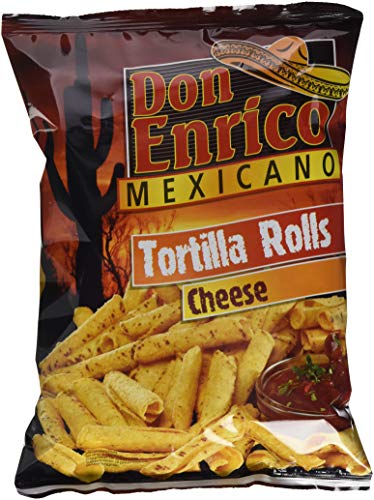 Don Enrico Tortilla Rolls Cheese, 12er Pack (12 x 125 g) von Don Enrico