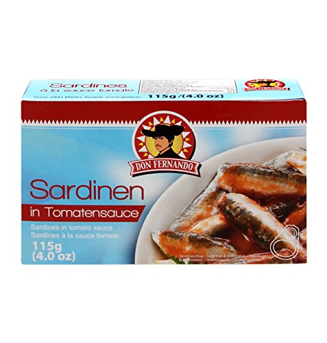 Fisch Don Fernando Sardinen in Tomatensoße 3x115g (3er. Pack) von Don Fernando