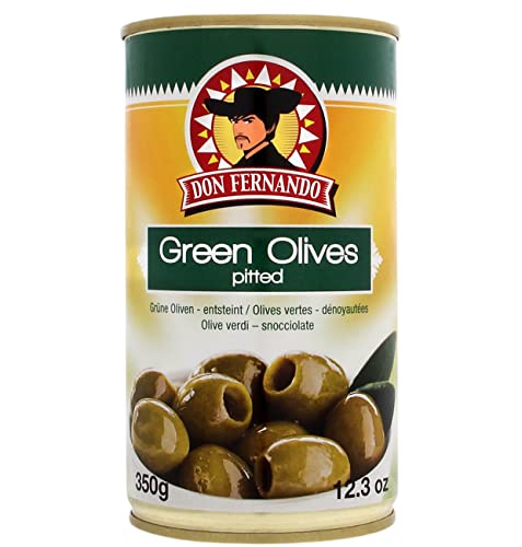 Frische grüne Oliven ohne Stein, in der 370ml Dose von Don Fernando von Don Fernando
