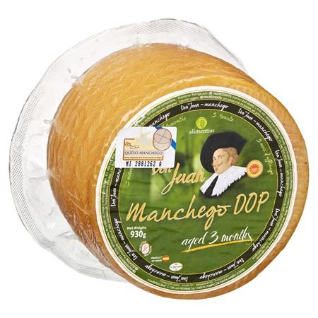 Don Juan Manchego D.O.P spanischer Hartkäse, 50 % Fett 930 g Stück von Don Juan