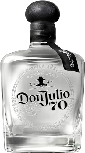 Don Julio 70 | Crystal Claro Añejo | premium gereifter Tequila aus Jalisco, Mexiko | 100 % blaue Agave | Jubiläumsedition | 35 % vol | Einzelflasche, 700 ml von Don Julio