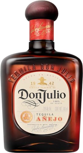 Don Julio Añejo Tequila - Hervorragend, aromatischer Tequila, aus Mexiko, 38% vol, 700ml Einzelflasch von Don Julio