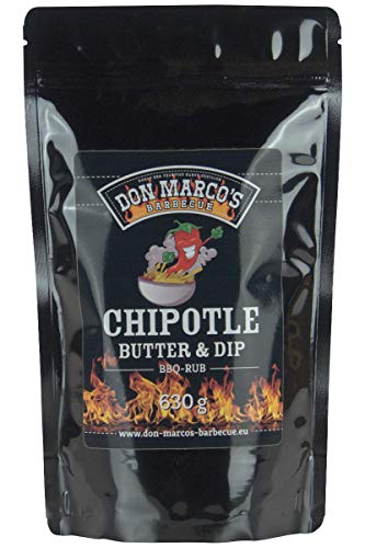 Don Marco's Barbecue Rub Chipotle Butter & Dip 630g im Nachfüllbeutel, Grillgewürzmischung von DON MARCO'S BARBECUE