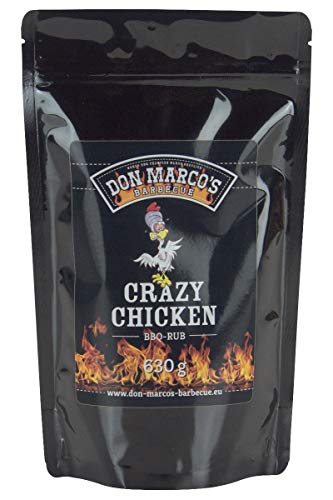 Don Marco's Barbecue Rub Crazy Chicken 630g im Nachfüllbeutel, Grillgewürzmischung von DON MARCO'S BARBECUE