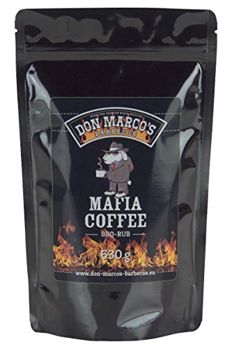 Don Marco's Barbecue Rub Mafia Coffee 630g im Nachfüllbeutel, Grillgewürzmischung von DON MARCO'S BARBECUE