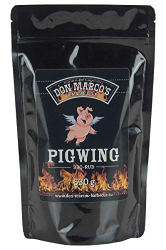 Don Marco's Barbecue Rub PigWing 630g im Nachfüllbeutel, Grillgewürzmischung von DON MARCO'S BARBECUE