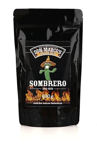 Don Marco's Barbecue Rub Sombrero 630g im Nachfüllbeutel, Grillgewürzmischung von DON MARCO'S BARBECUE