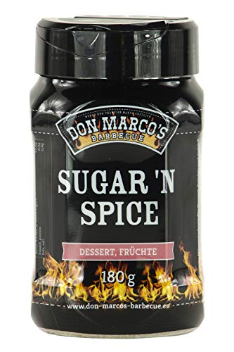 Don Marco's Spice Blend Sugar 'n Spice 180g in der Streudose, Grillgewürzmischung von DON MARCO'S BARBECUE