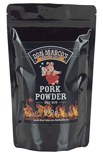 Don Marco's Barbecue Pork Powder Rub 630g im Nachfüllbeutel, Grillgewürzmischung von DON MARCO'S BARBECUE