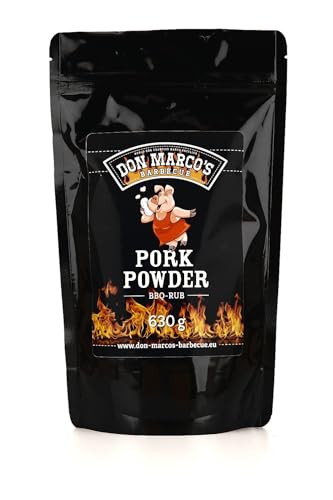 Don Marco's Barbecue Pork Powder Rub 630g im Nachfüllbeutel, Grillgewürzmischung von DON MARCO'S BARBECUE