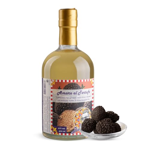 Don Melo Amaro al Tartufo – 500ml Trüffel-Kräuterlikör 29% vol. – mit echtem italienischen Trüffel, vegan & ohne künstliche Zusatzstoffe – aromatischer Likör, ideal als Aperitiv oder Digestiv Don Melo Amaro al Tartufo – 500ml Trüffel-Kräuterlikör 29% vol. – mit echtem italienischen Trüffel, vegan & ohne künstliche Zusatzstoffe – aromatischer Likör, ideal als Aperitiv oder Digestiv von Don Melo