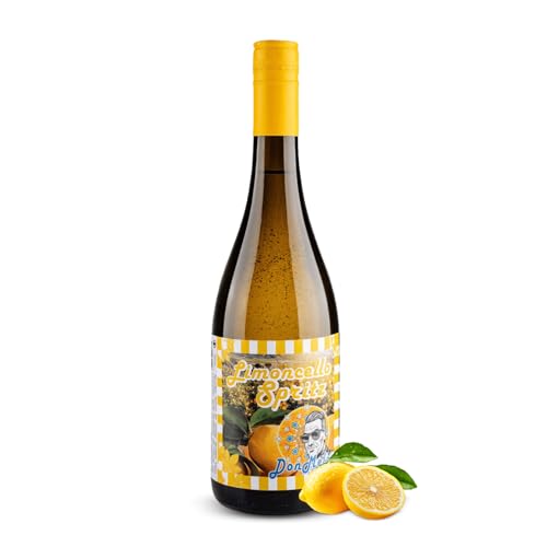 Don Melo Limoncello Spritz – 750ml trinkfertiger Cocktail 10% vol. – auf Basis von original Limoncello della Nonna & prickelndem Secco – mit Kohlensäure, ohne Zusatzstoffe Don Melo Limoncello Spritz – 750ml trinkfertiger Cocktail 10% vol. – auf Basis von original Limoncello della Nonna & prickelndem Secco – mit Kohlensäure, ohne Zusatzstoffe von Don Melo