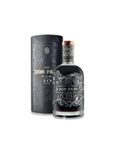 Don Papa Rum 10 Jahre 0,7l (43% Vol) mit Geschenkverpackung Ruhm Ron Spirituose Bar Cocktail Longdrink Rarität- [Enthält Sulfite] von Don Papa Rum-Don Papa Rum