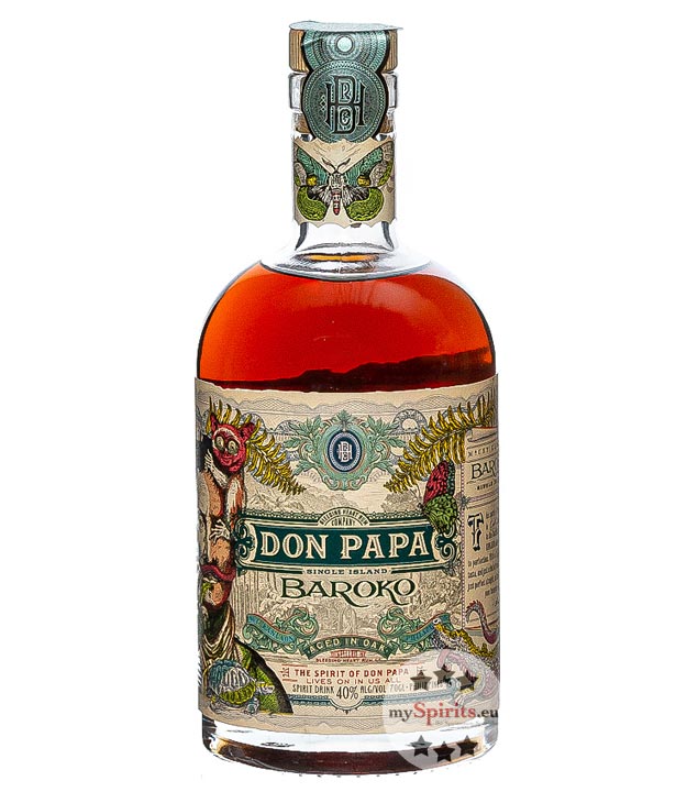 Don Papa Baroko (40 % Vol., 0,7 Liter) von Don Papa Rum