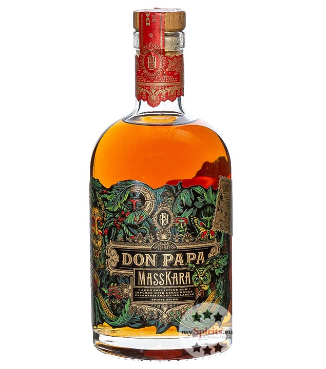 Don Papa Masskara (40 % Vol., 0,7 Liter) von Don Papa Rum