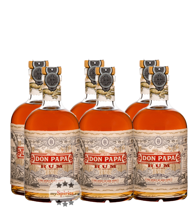 Don Papa Rum 6er Paket (40 % vol., 4,2 Liter) von Don Papa Rum