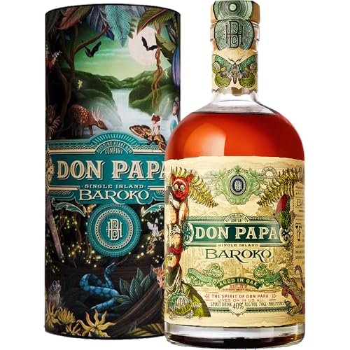 DON PAPA BAROKO SUGARLANDIA LIMITIERTE AUFLAGE IN EICHE GEALTERT PHILIPPINEN 70 CL FALL von Don Papa