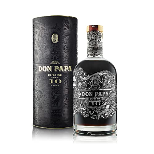 Don Papa 10 | 10 Jahre fassgelagerter Premium Rum | Limitierte Edition | 43% Vol. | 700ML von Don Papa