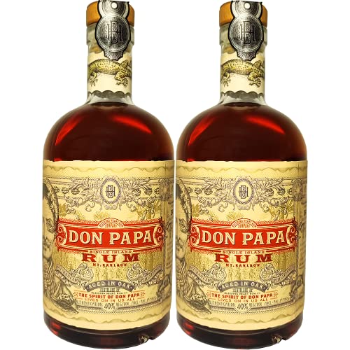 Don Papa Rum 2 x 0,7 Liter (neue Rezeptur Single Island) von Don Papa