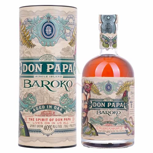 Don Papa Rum Baroko 40,00% 0,70 lt. Don Papa Rum Baroko 40,00% 0,70 lt. von Don Papa