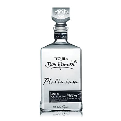 Don Ramón Platinum Añejo Cristalino 100% Agave 35% Vol. 0,7l in Geschenkbox von Don Ramón