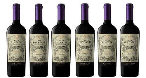 6x 0,75l - Ochagavia - Don Silvestre - Merlot Reserva - Valle del Colchagua D.O. - Chile - Rotwein trocken von Don Silvestre