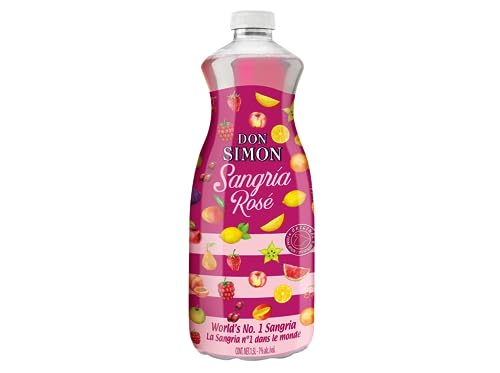 Don Simon Sangria Rose - Packung mit 6 Flaschen spanischen authentischen Sangria (1,5L * 6) von Don Simon