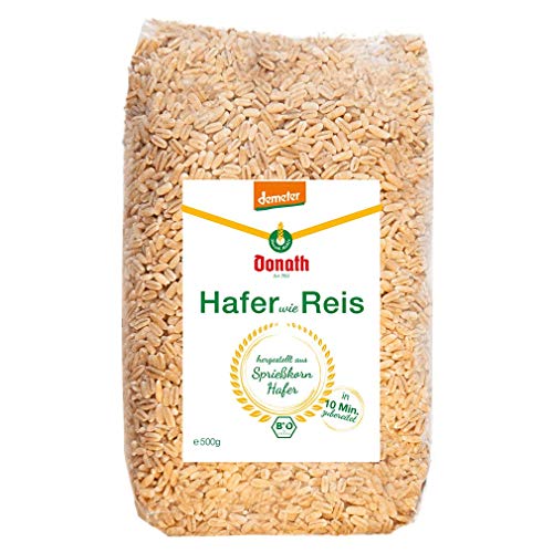 Donath Mühle Bio Hafer wie Reis, 500g Donath Mühle Bio Hafer wie Reis, 500g von Donath