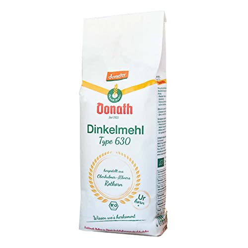 Donath Mühle - Demeter Dinkelmehl Type 630 - 1 kg - 9er Pack Donath Mühle - Demeter Dinkelmehl Type 630 - 1 kg - 9er Pack von Donath Mühle