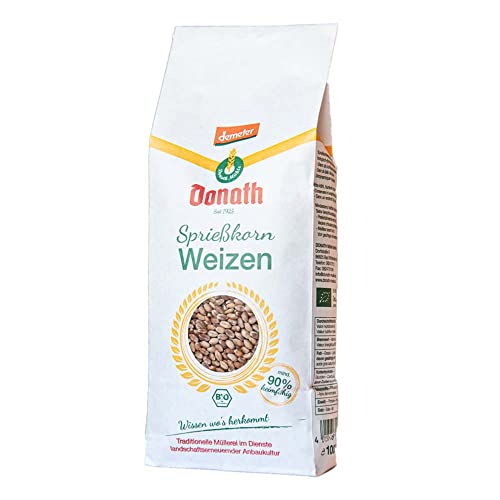 Donath Mühle - Demeter Sprießkornweizen - 1 kg - 9er Pack Donath Mühle - Demeter Sprießkornweizen - 1 kg - 9er Pack von Donath Mühle